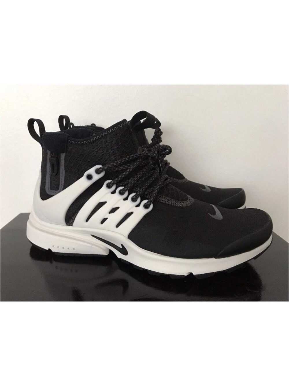 Size 8 Mens Nike Air Presto Utility Mid Sneakers Black Phantom FB9695-001